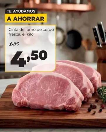 Cinta De Lomo De Cerdo Fresca