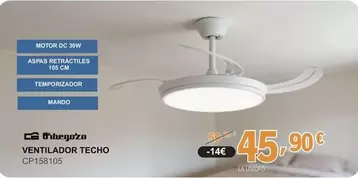 Orbegozo - Ventilador Techo CP158105