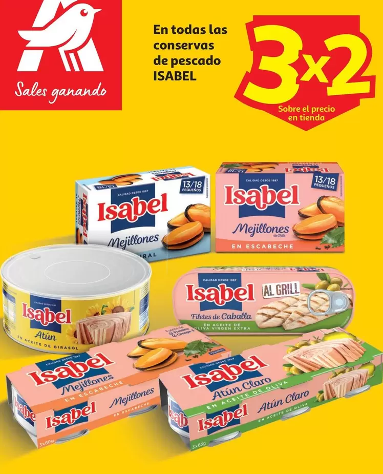 Atun Claro Ac. Isabel 52x3 G