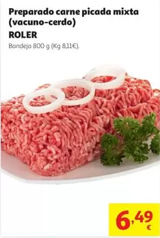 Roler - Preparado Carne Picada Mixta (Vacuno-Cerdo)