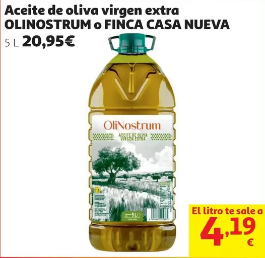 Aceite De Oliva Virgen Extra Olinostrum 5 L