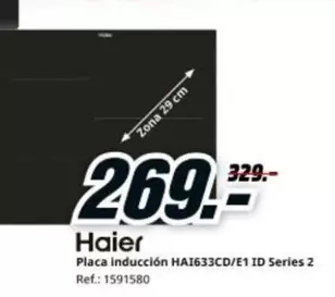 Haier - Placa Induccion Hai633cd/e 1 Id Series 2