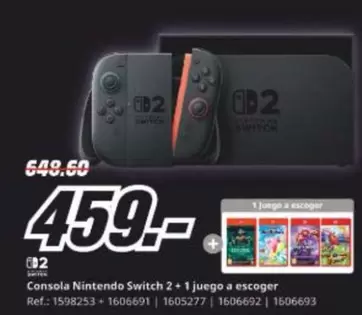 Nintendo - Consola Switch 2 + 1 Juego A Escoger