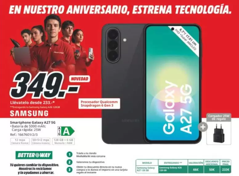 Samsung - Smartphone Galaxy A27 5g