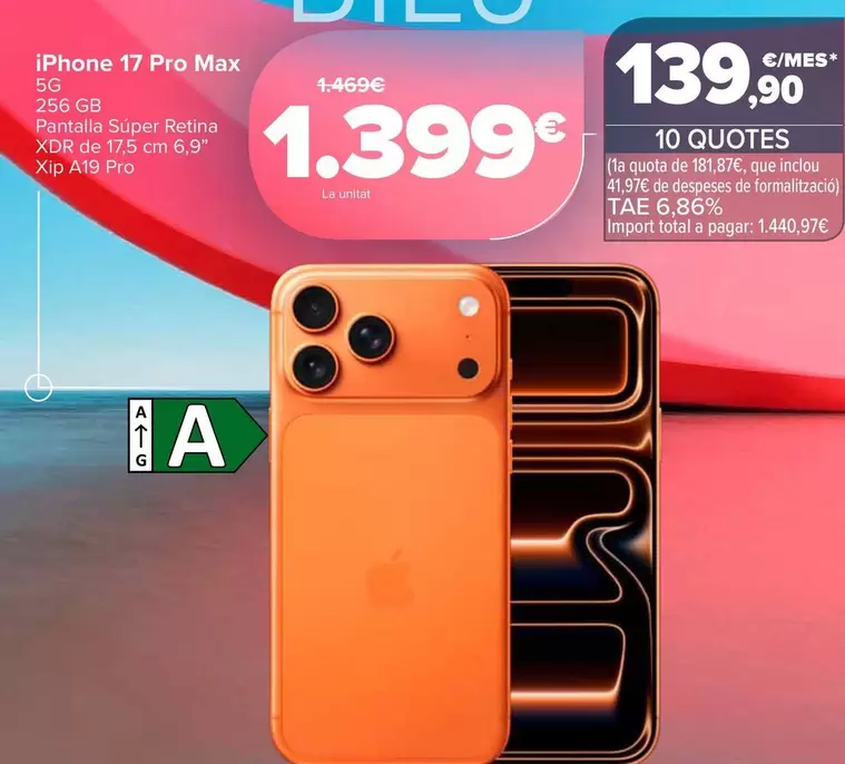 Apple - Iphone 17 Pro Max