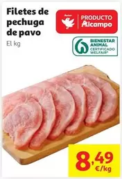 Pechuga De Pavo Auchan Granel Mostrador