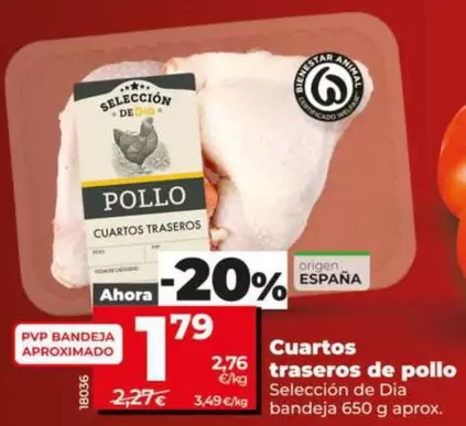 Seleccion De Dia - Cuartos Traseros De Pollo