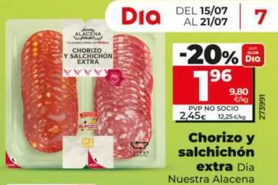 Dia Nuestra Alacena - Chorizo Y Salchichón Extra 