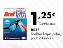 Bref - Toallitas Limpia Gafas