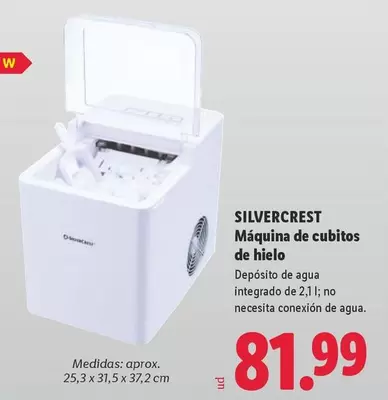 SilverCrest - Maquina De Cubitos De Hielo