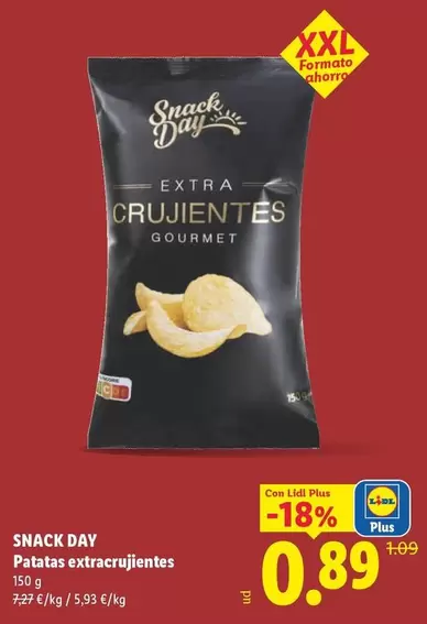 Snack Day - Patatas Extracrujientes