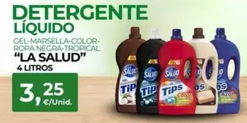 La Salud - Detergente Líquido Gel