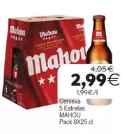 Mahou - Cervexa 5 Estrelas