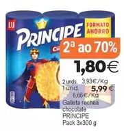 Príncipe - Galleta Rechea Chocolate