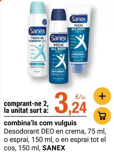 Sanex - Desodorante