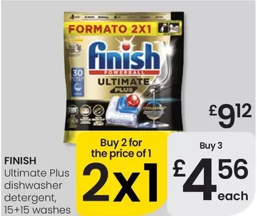 Finish - Ultimate Plus Dishwasher Detergent
