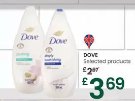 Dove - Selected Products