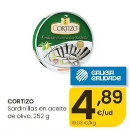 Cortizo - Sardinillas En Aceite De Oliva