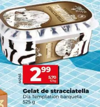 Dia Temptation - Helado De Stracciatella