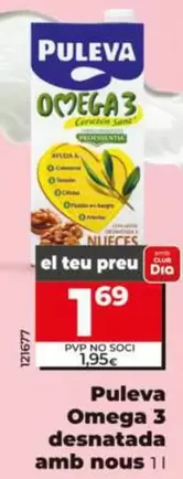 Puleva - Omega 3 Desnatada Con Nueces
