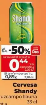 Cruzcampo - Cerveza Shandy
