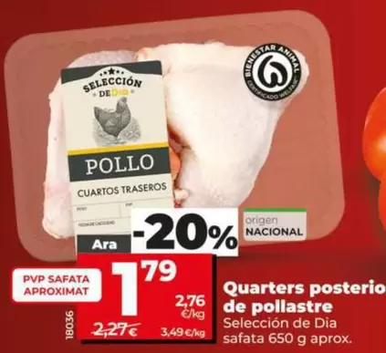 Seleccion De Dia - Cuartos Traseros De Pollo