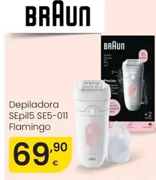 Braun - Depiladora Sepil5 SE5-011 Flamingo