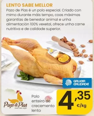 Polo Enteiro De Crecemento Lento