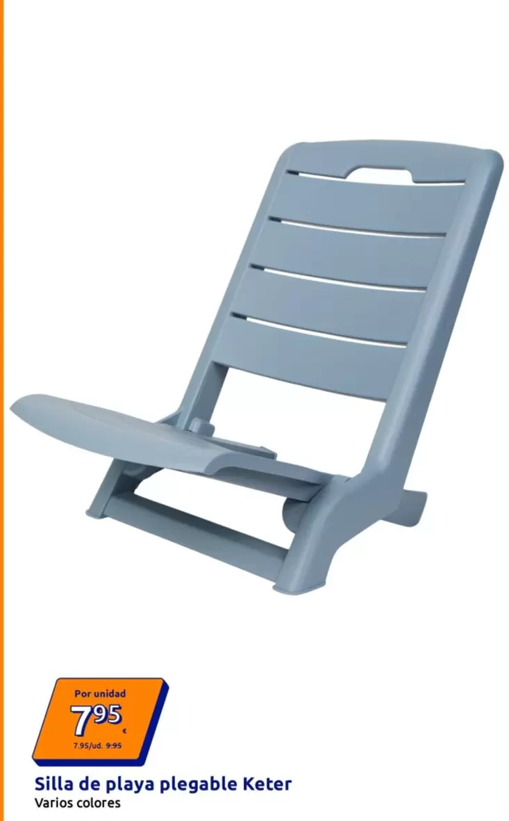 Keter - Silla De Playa Plegable