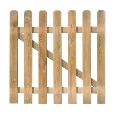 PUERTA MADERA MUSTANG + HERRAJE - 80X100CM