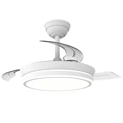 VENTILADOR TECHO NIGHT ECO MINI 20W 4290LM - BLANCO