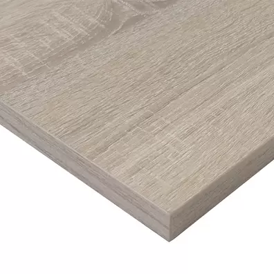 Melamina 16mm - Roble Claro 2 Lados 244x29,5cm