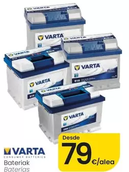 Varta - Baterias