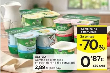 Activia - Gamma De Cremosos Senyalada 