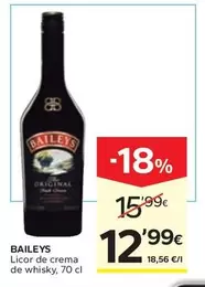 Baileys - Licor De Crema De Whisky
