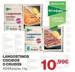 El Corte Inglés - Langostinos Cocidos O Crudos