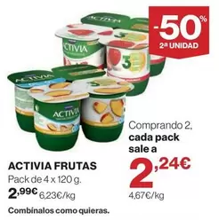 Activia - Frutas