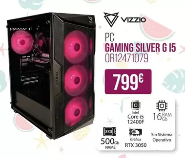 Vizzio - PC Gaming Silver