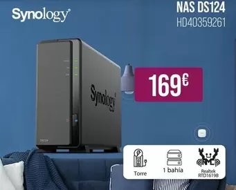 Synology - Nas Ds124