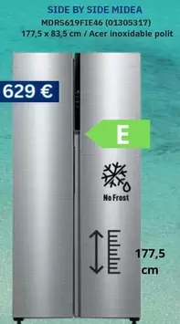 Midea - Side By Side No Frost MDRS619FIE46