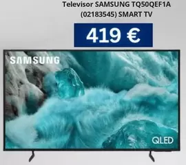 Samsung - Televisor QLED, Smart TV TQ50QEF1A