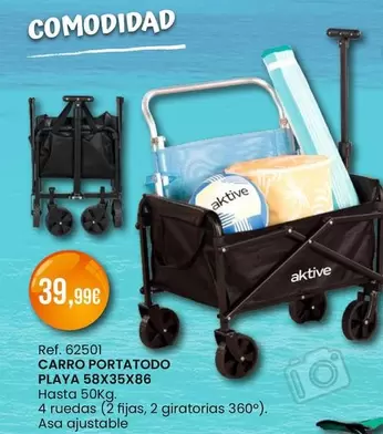 activa - Carro Portatodo Playa 58x35x86