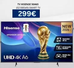 Hisense - TV Smart 50A6S