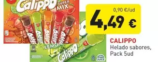 Calippo - Helado Sabores