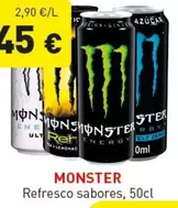 Monster - Refresco Sabores
