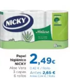 Nicky - Papel Higiénico