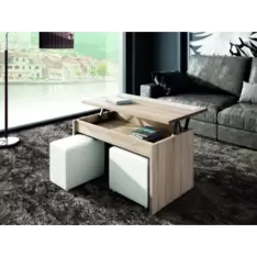 ROSA height-adjustable coffee table