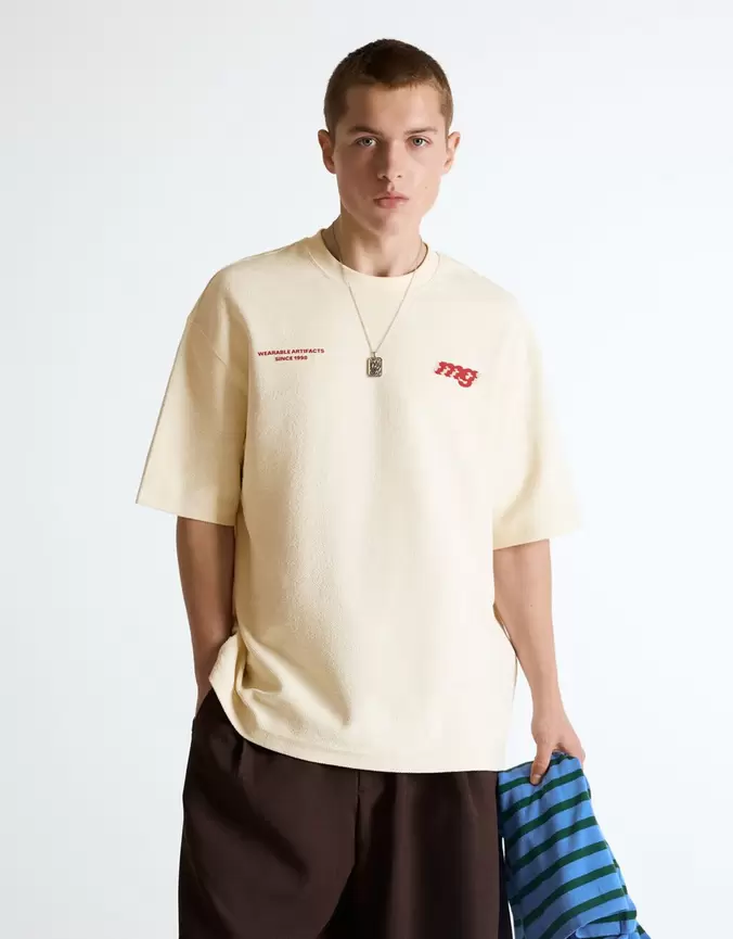 Camiseta felpa print