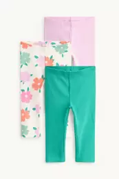 De 3 - flores - leggings