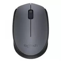 RATON LOGITECH M170 INALAMBRICO 1000DPI 2 BOTONES USB GRIS-NEGRO